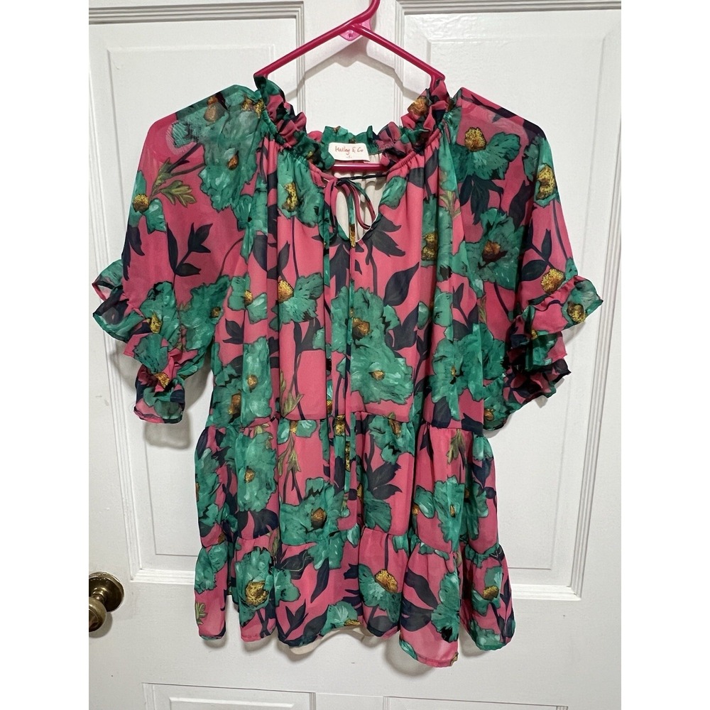 Small Haley & Co Floral Blouse